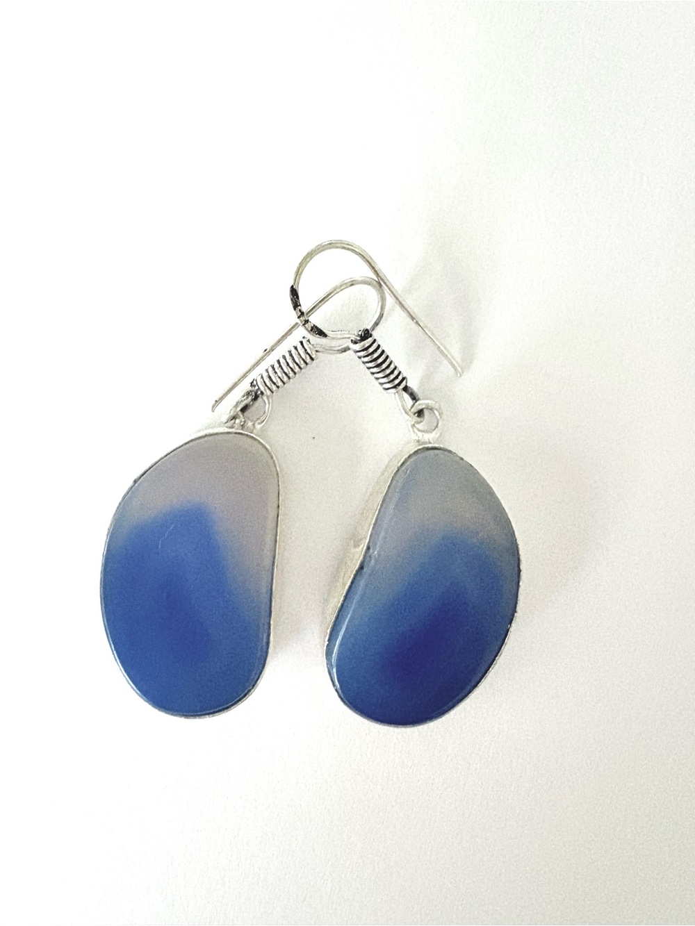 1 1/2 inch, beautiful Solar Agate earrings